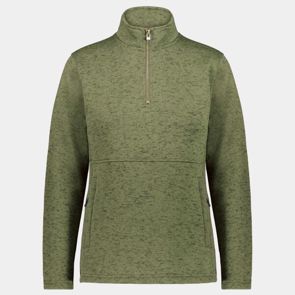 Ladies Alpine Sweater Fleece 1/4 Zip Pullover Thumbnail
