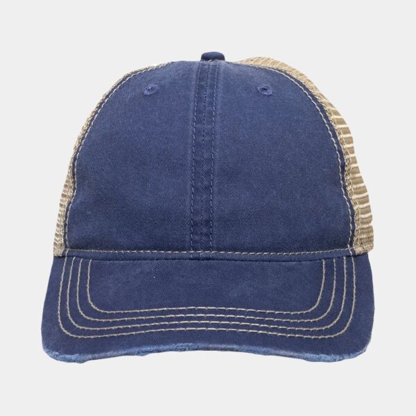 Heavy Distressed Tea-Stained Mesh Thumbnail