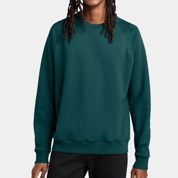 Unisex Organic CVC Fleece Crewneck Sweatshirt Thumbnail