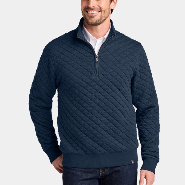 Diamond Quilt 1/4 Zip Thumbnail