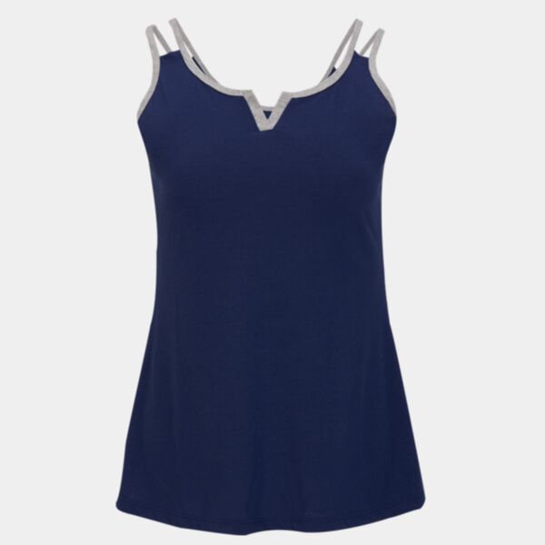 Women's Split Shoulder Tank Top Thumbnail