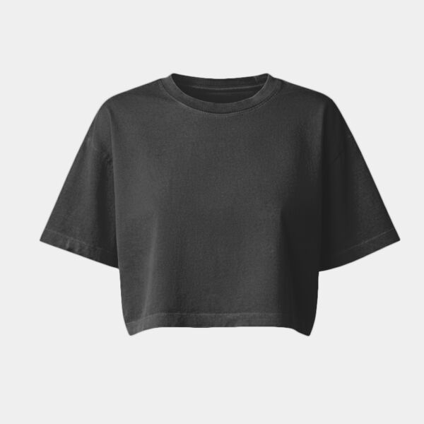 Women's Garment-Dyed Heavyweight Cropped Tee Thumbnail