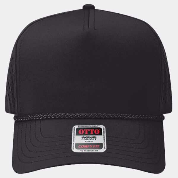 OTTO CAP® OTTO COMFY FIT® 5 Panel Mid Profile Perforated Cap Thumbnail
