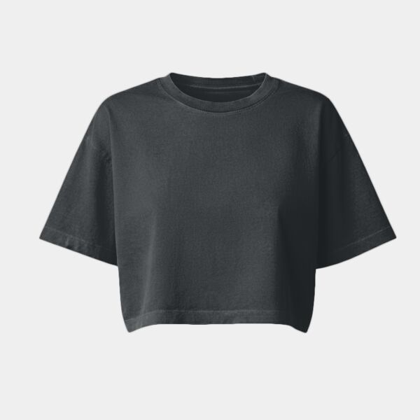 Women's Garment-Dyed Cropped Tee Thumbnail