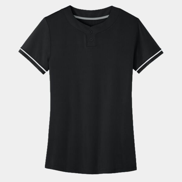 Women's Select 2 Button Softball Jersey Thumbnail