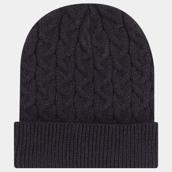 OTTO CAP® 12" Cable Knit Beanie w/ Rib Knit Cuff Thumbnail