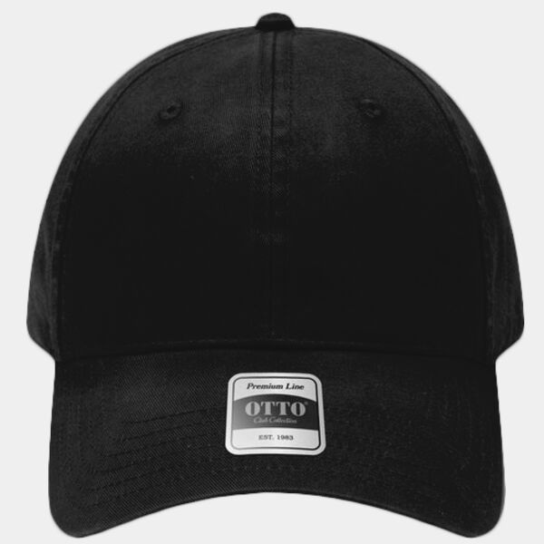 OTTO CAP® Club Collection 6 Panel Low Profile Dad Cap Thumbnail