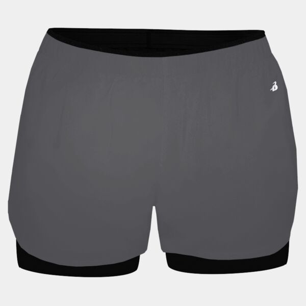 Women's Double Up Shorts Thumbnail