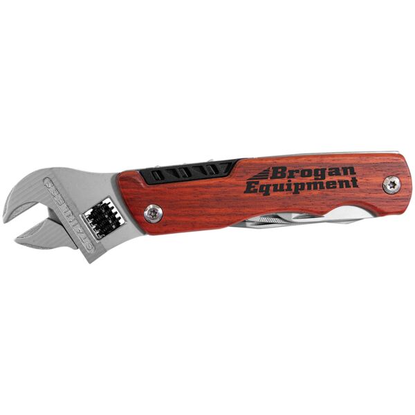 6 1/2" Wrench Multi-Tool with Wood Handle/Bag Thumbnail