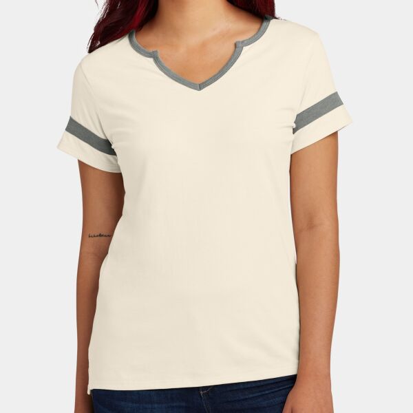 Ladies Halftime Notch Neck Tee Thumbnail