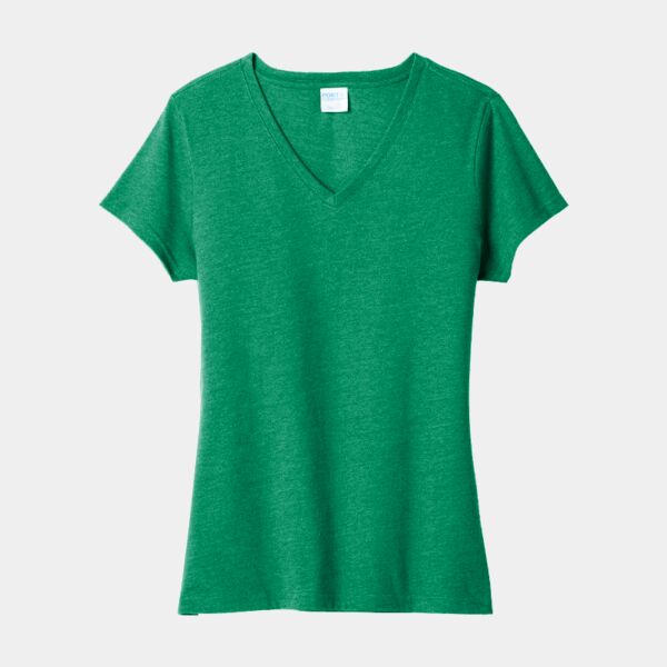 Ladies Fan Favorite Blend V Neck Tee Thumbnail