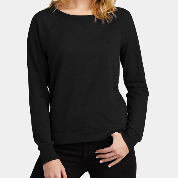 Women's Featherweight French Terry Long Sleeve Crewneck Thumbnail