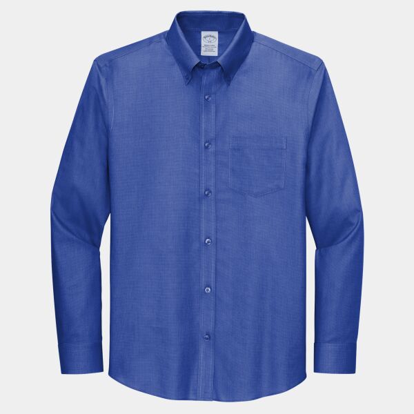 Tall Wrinkle Free Stretch Nailhead Shirt Thumbnail