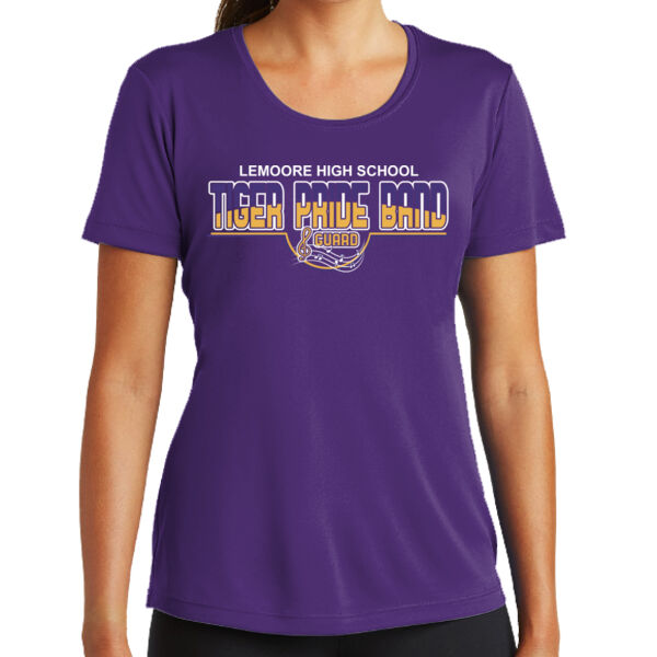 Tiger Pride Band Ladies Sports T-Shirt Thumbnail