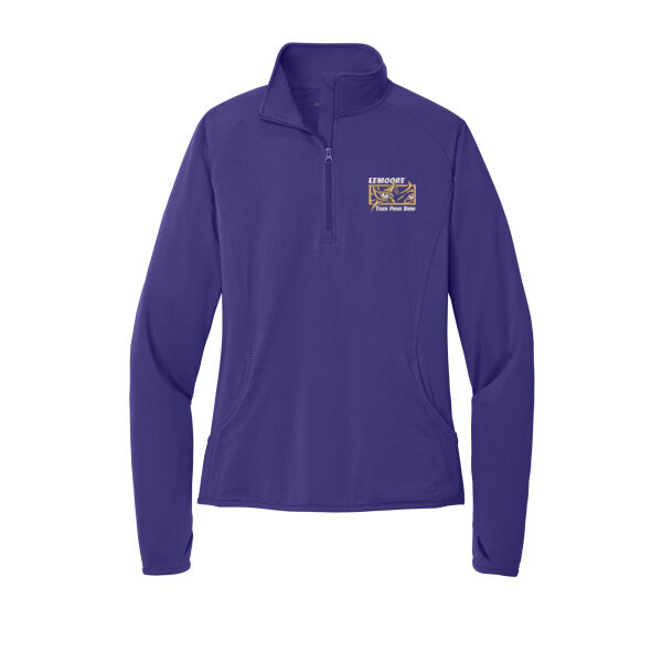 Band PosiCharge 1/4 zip Ladies Pullover Thumbnail
