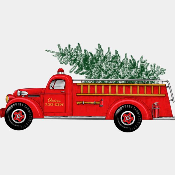 666 Christmas Fire Truck Thumbnail