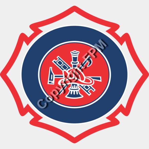 599 Fire Dept Badge Thumbnail