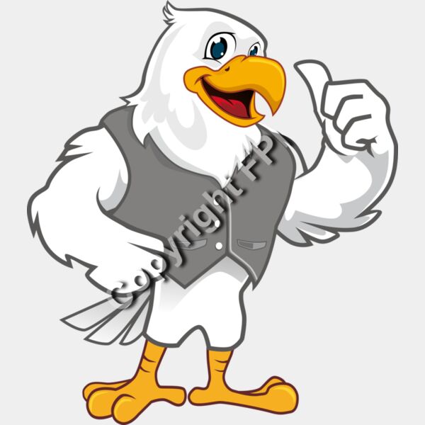 1227 Cartoon Eagle Thumbnail