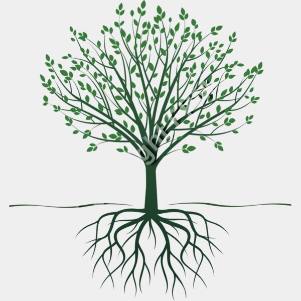 1254 Tree with Roots Thumbnail