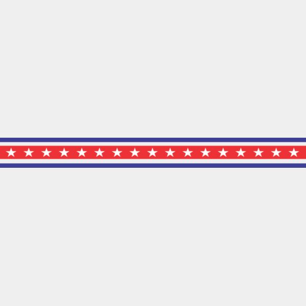 1318 Stars and stripes border Thumbnail