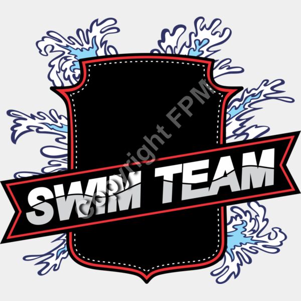 984 Swim Team Shield Thumbnail