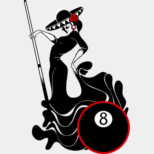 488 Spanish Dancer 8 Ball Thumbnail