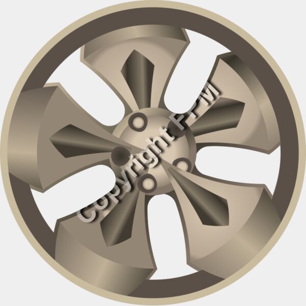 1081 Car Rim Thumbnail