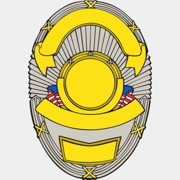 290 Police Badge Thumbnail
