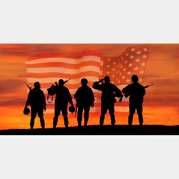 598 Military Salute Thumbnail