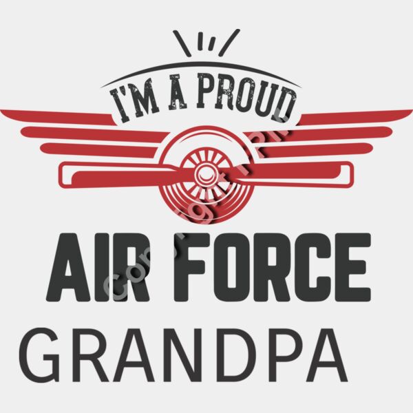 9030 I m a proud Air Force Template Thumbnail