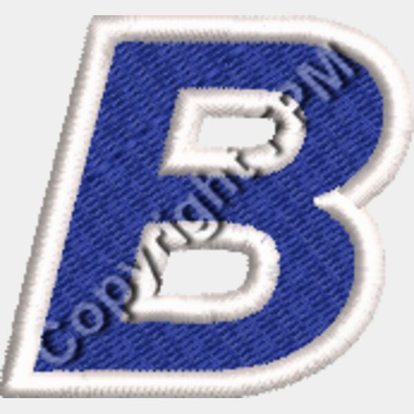 Letter B EMB524 Thumbnail