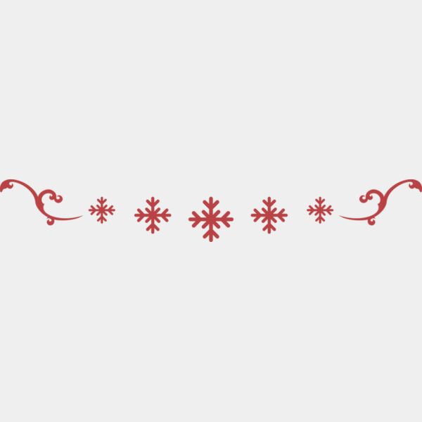 A1535 Snowflake Border Thumbnail