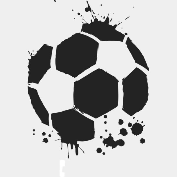 1406 Soccer Paint Splatter Thumbnail