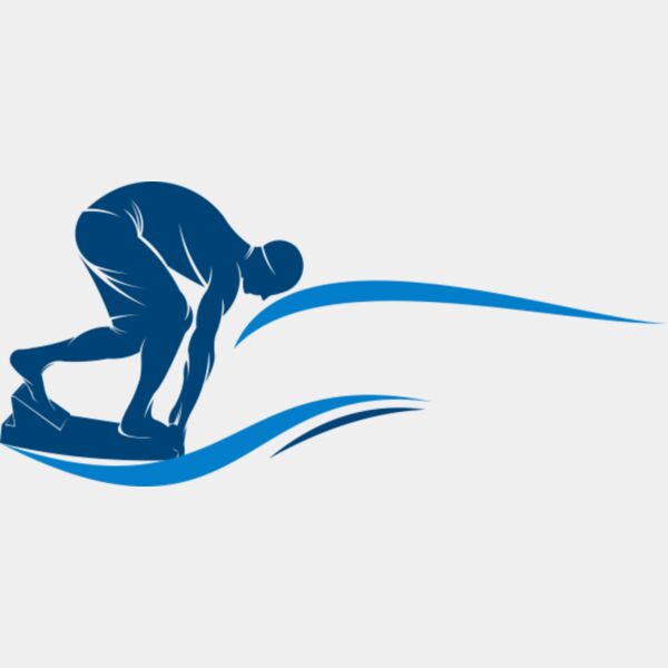 1392 Swimmer on Block Thumbnail