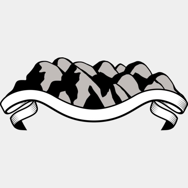 1345 Family Crest Mountain Ribbon Thumbnail