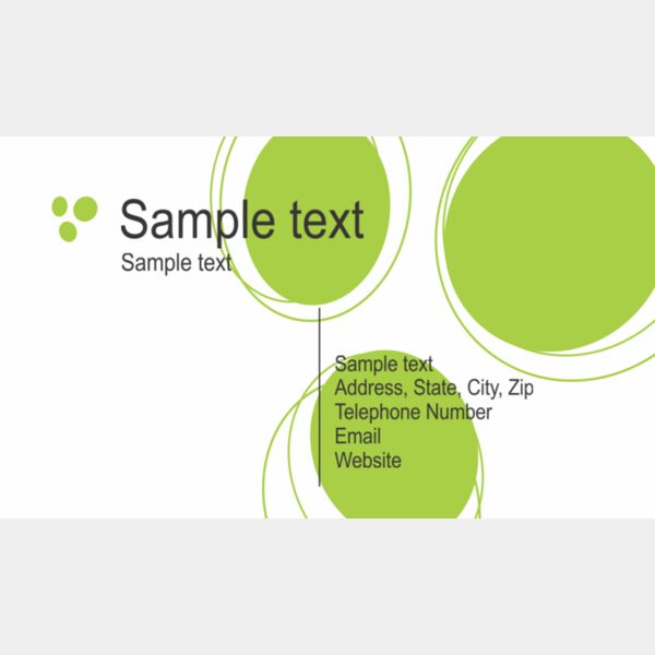 General Business Card 109 Thumbnail