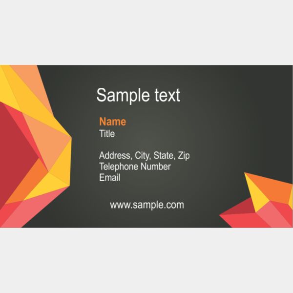 General Business Card 114 Thumbnail