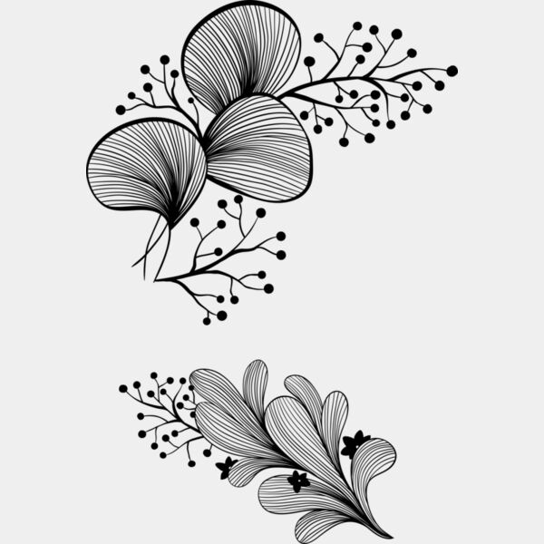 B6175 Floral Border Thumbnail