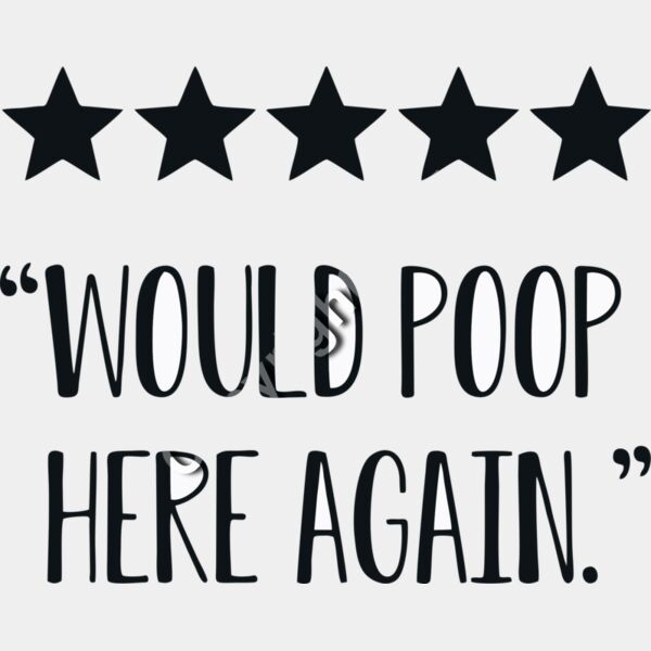 B6192 Would Poop Here Thumbnail