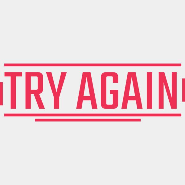 B6264 Try Again Thumbnail