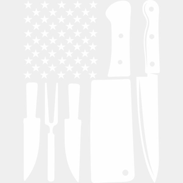 B7061 Knife Flag Thumbnail