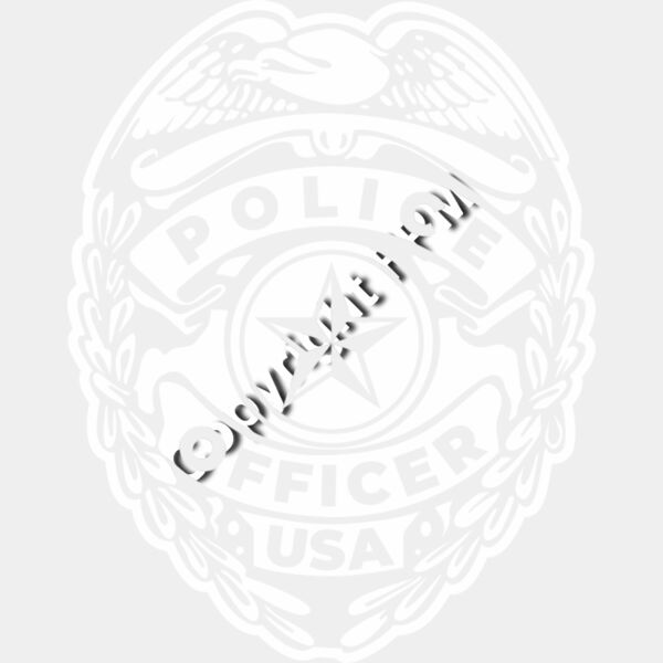 B7181 Police Badge Thumbnail