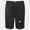 Polyester Mesh 9" Shorts with Pockets Thumbnail