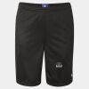 Polyester Mesh 9" Shorts with Pockets Thumbnail