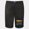 Polyester Mesh 9" Shorts with Pockets Thumbnail