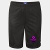 Polyester Mesh 9" Shorts with Pockets Thumbnail